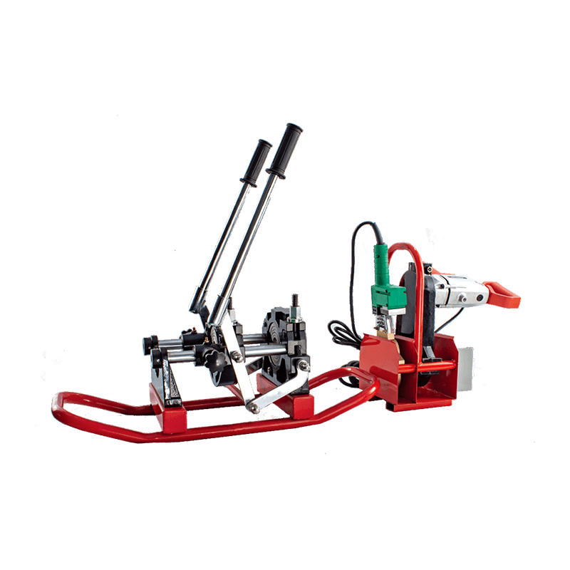 CH-T110-2M Двух-кольцевой сварочный аппарат из алюминиевого сплава с ручной подачей